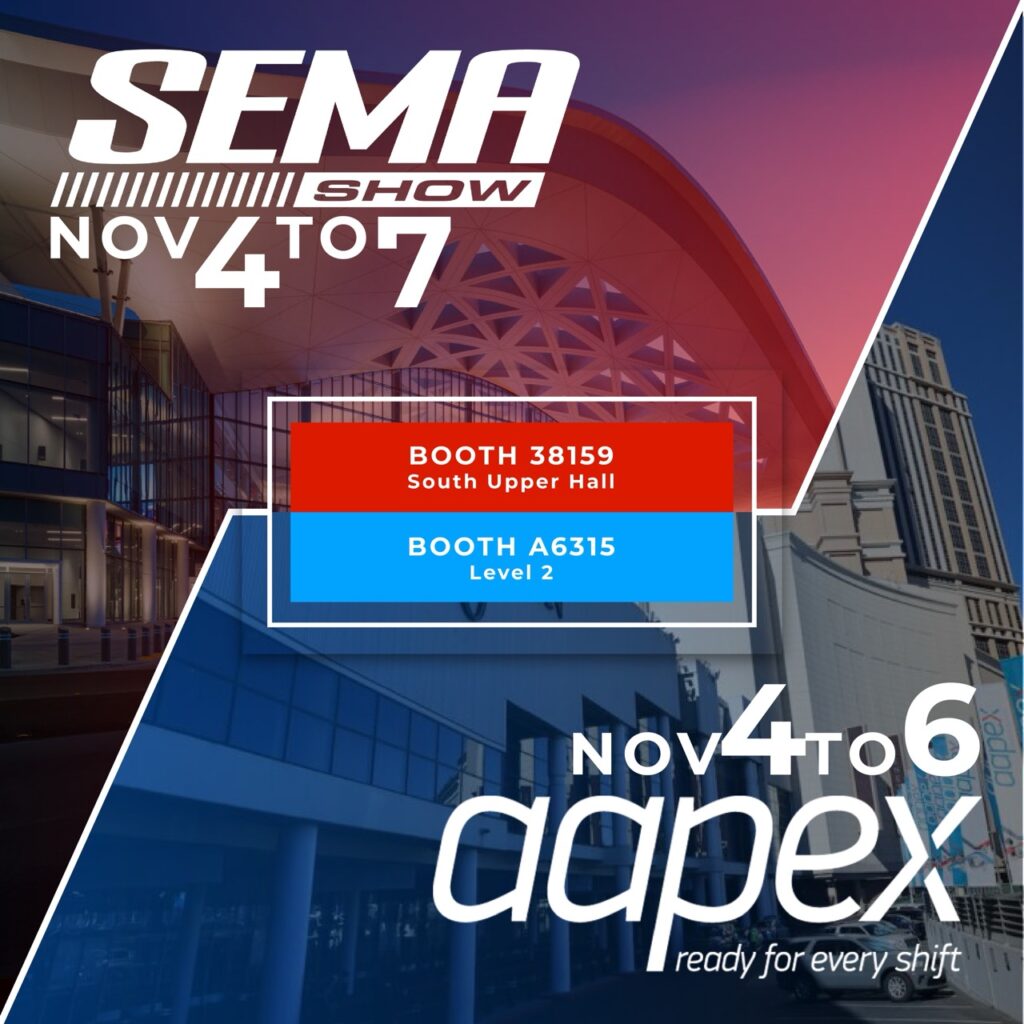 E-XTEQ SEMA & AAPEX SHOW 2025, WHERE TO FIND US